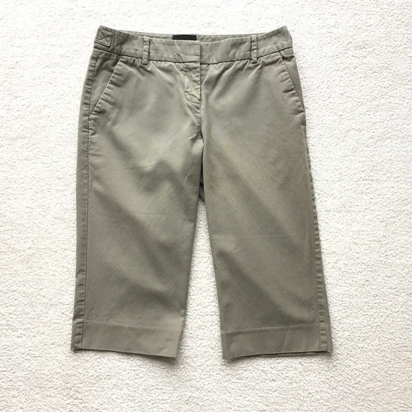 THE LIMITED CASSIDY FIT SIZE 4 CROP SHORTS - Picture 1 of 6